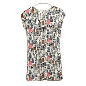 Reformation Lilah Comic Mini Dress
